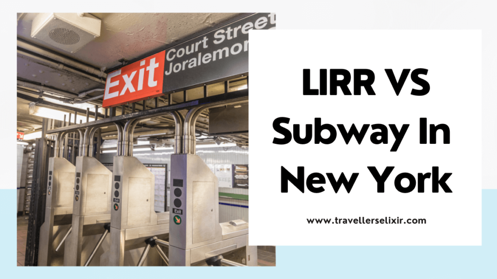 LIRR vs subway - featured image
