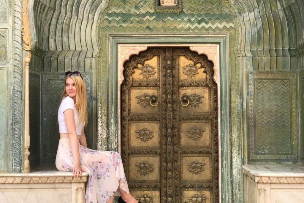 A photo of me in Jaipur, India.
