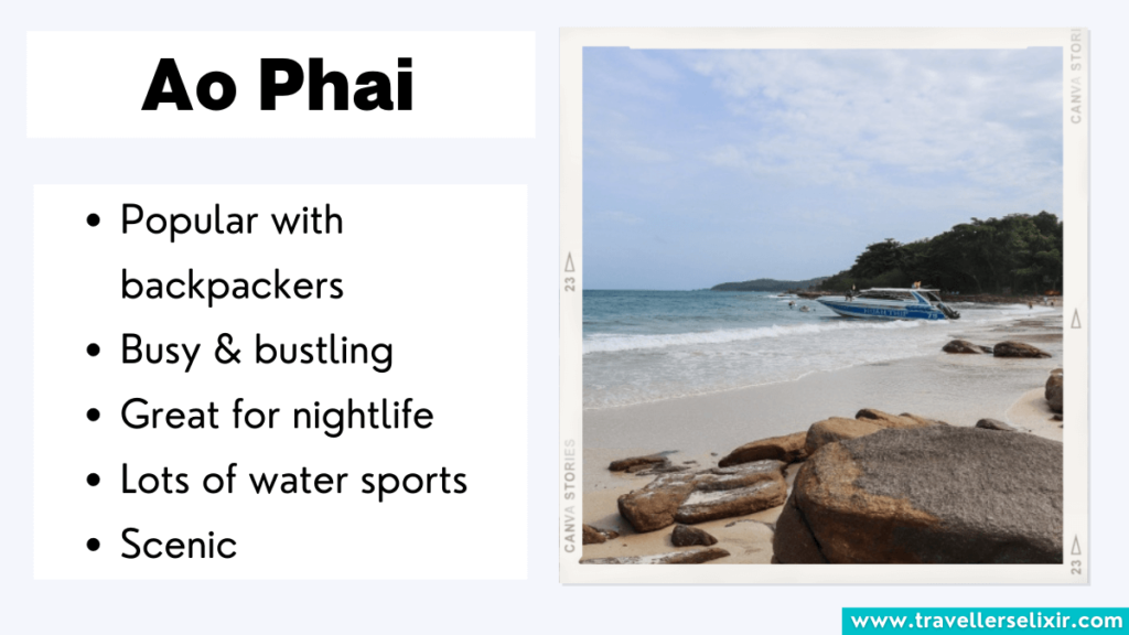 Key things to know about Ao Phai in Koh Samet.