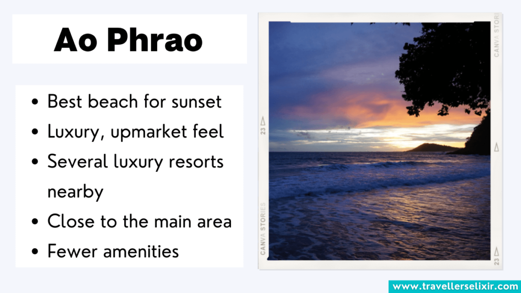 Key things to know about Ao Phrao in Koh Samet.