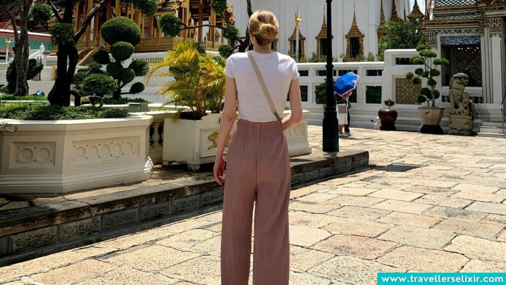 What I wore to the Grand Palace.