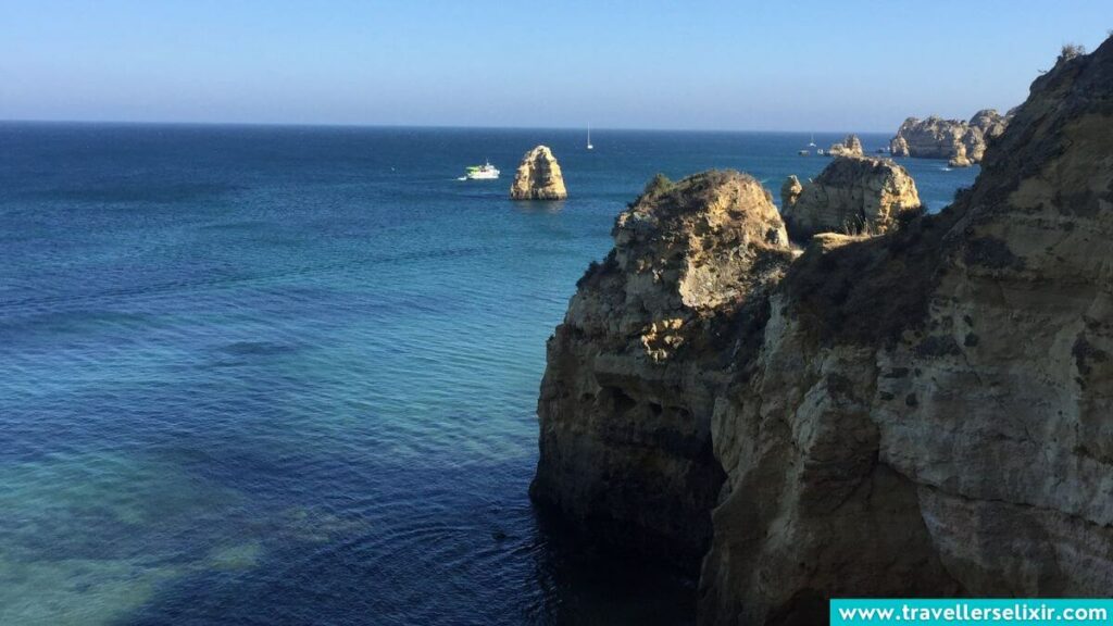 Views from Ponta da Piedade in Lagos.