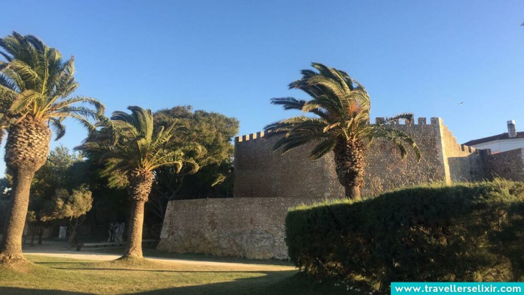 The old fort in Lagos, Portugal.