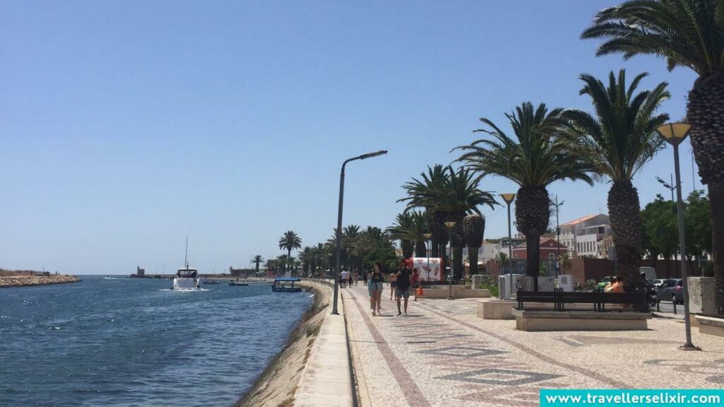 The promenade in Lagos.