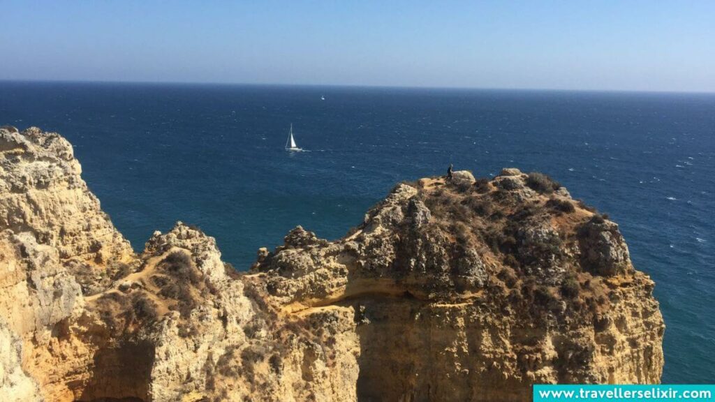 The cliff tops in Lagos.