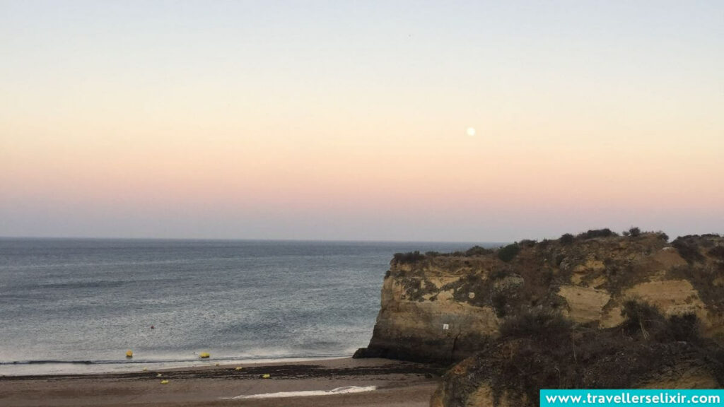 Sunset at Ponta da Piedade.