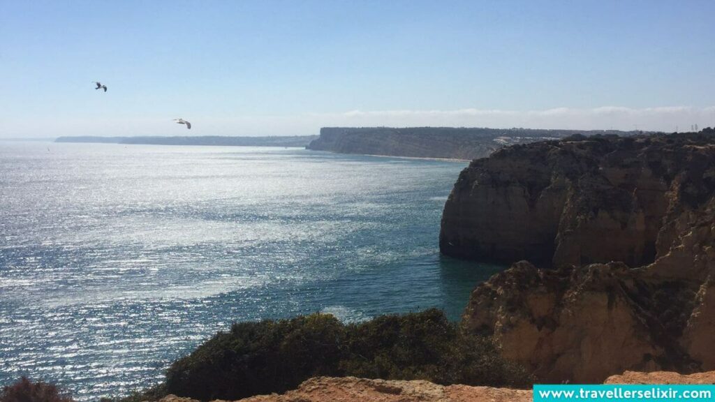 Views from the top of the cliffs at Ponta da Piedade.