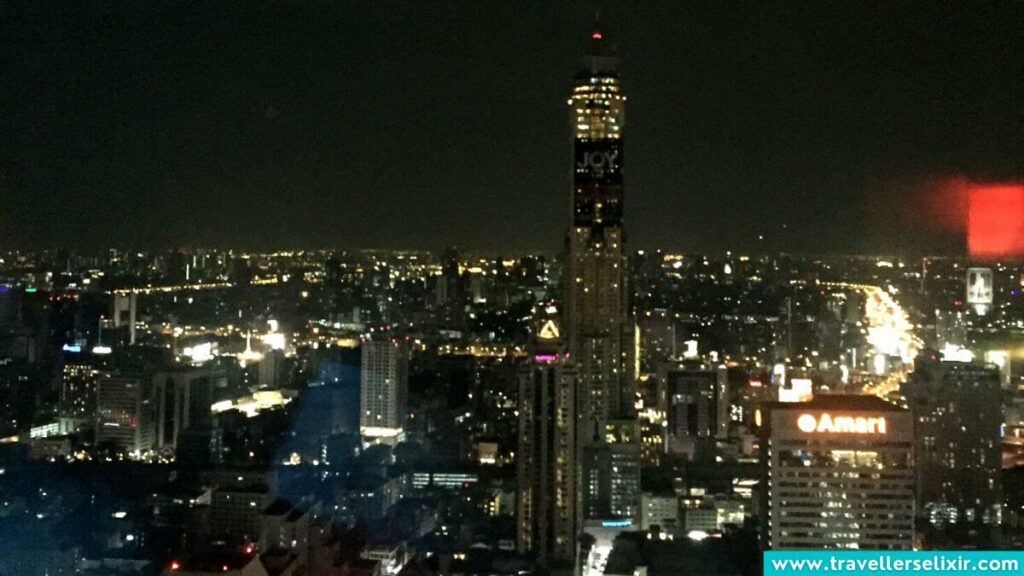 View from Red Sky Bar, Bangkok.