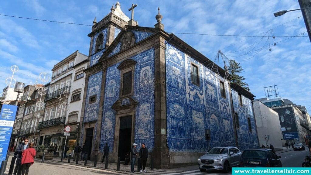 The Chapel of Souls in Porto.