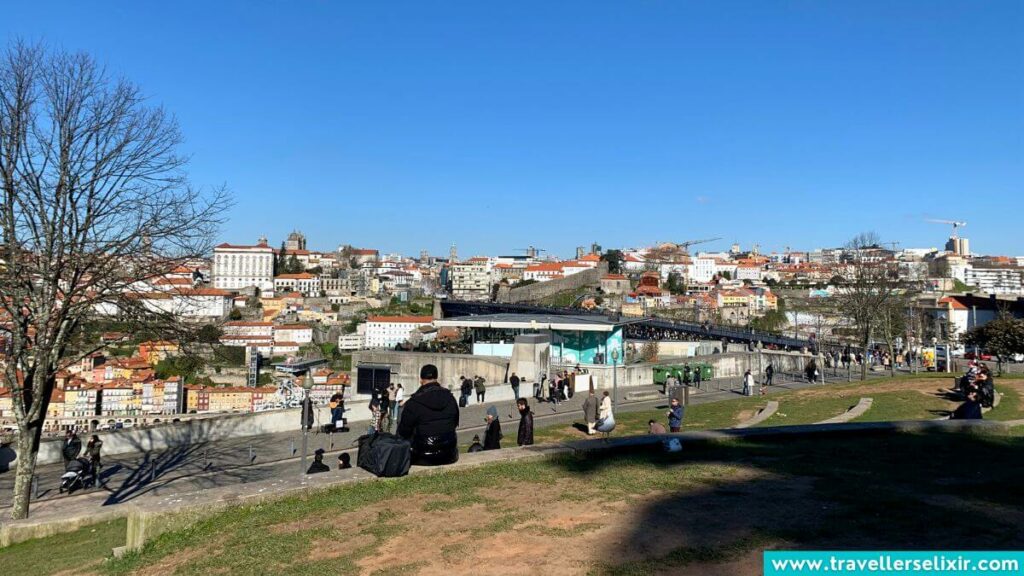 The view from Jardim do Morro.