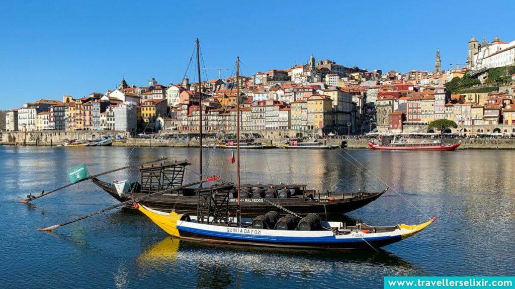 View of the Ribeira riverfront.