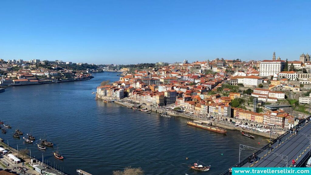 The view from Mosteiro da Serra do Pilar.