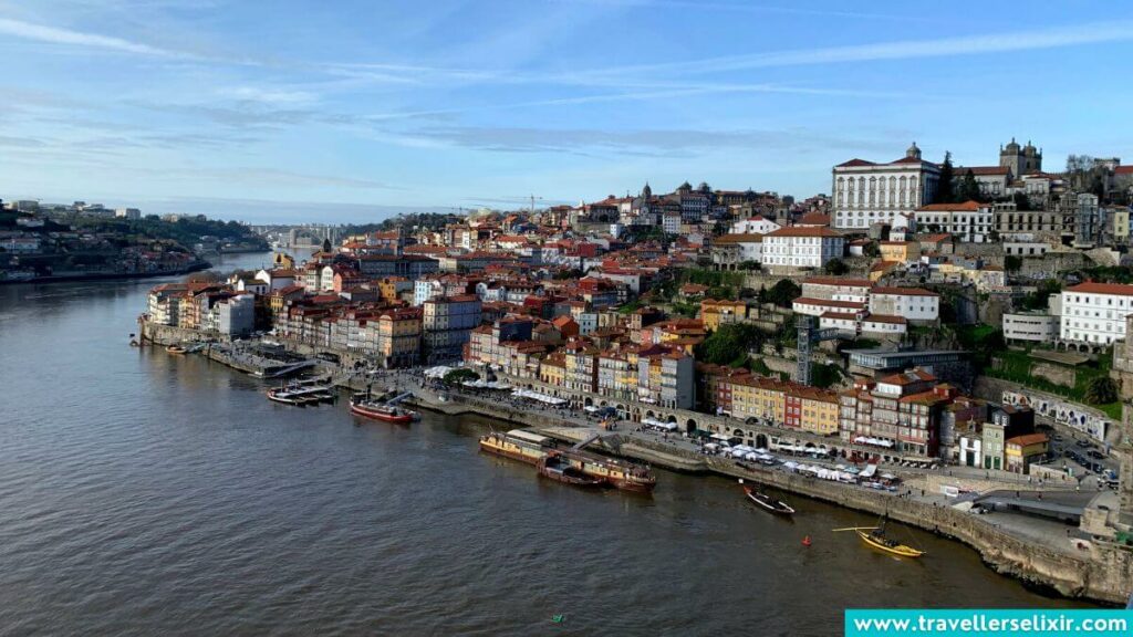 The view from the Dom Luís I Bridge.