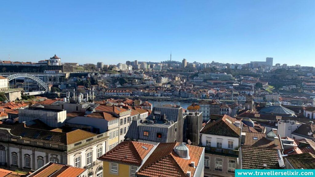 What the view looks like from Miradouro da Vitória.