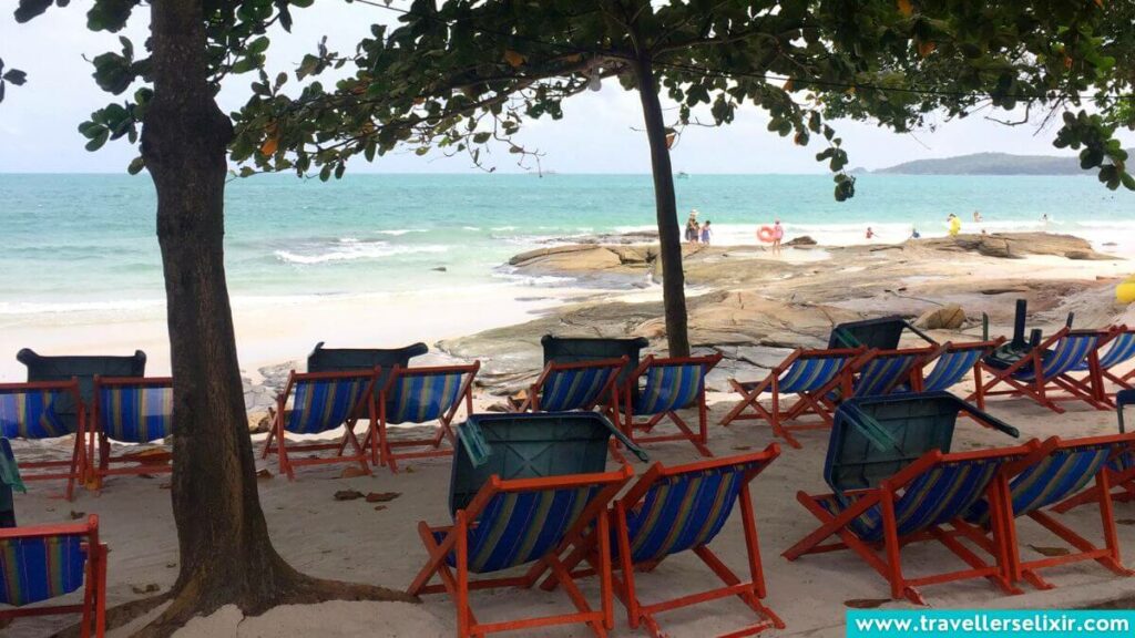 Beachfront bar in Koh Samet.