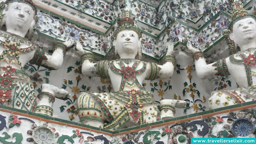 Close up of Wat Arun.