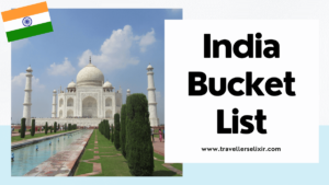 India bucket list - featured image