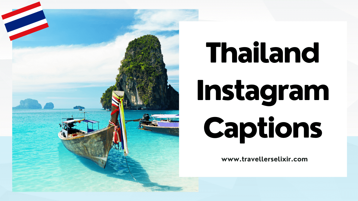 Thailand Instagram captions - featured image