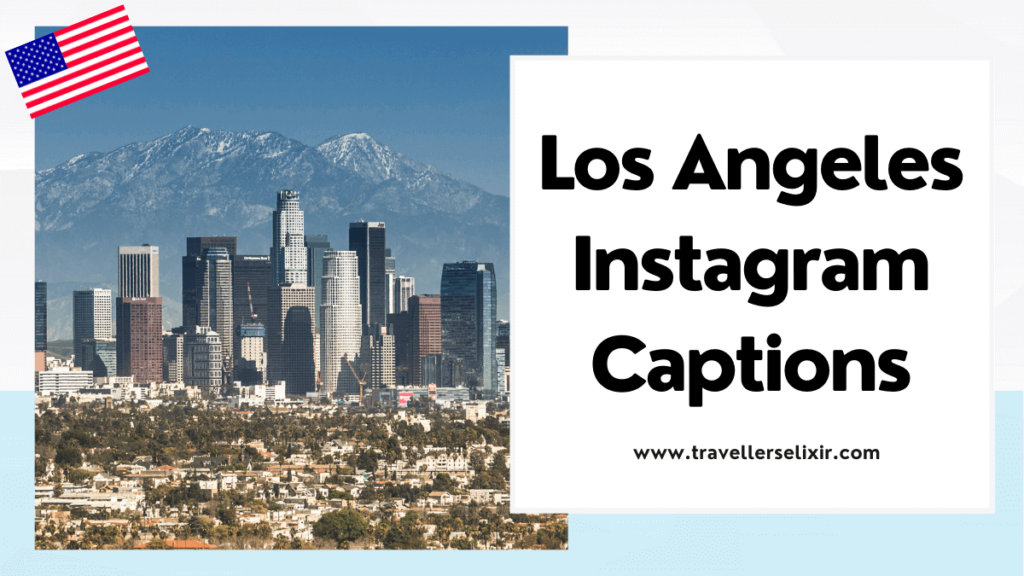 Los Angeles Instagram captions - featured image