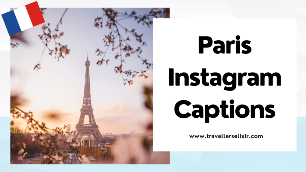 Paris Instagram captions - featured image