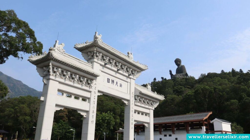 Tian Tan Buddha in Hong Kong.