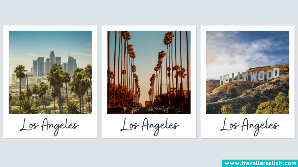 Photos of Los Angeles, USA.