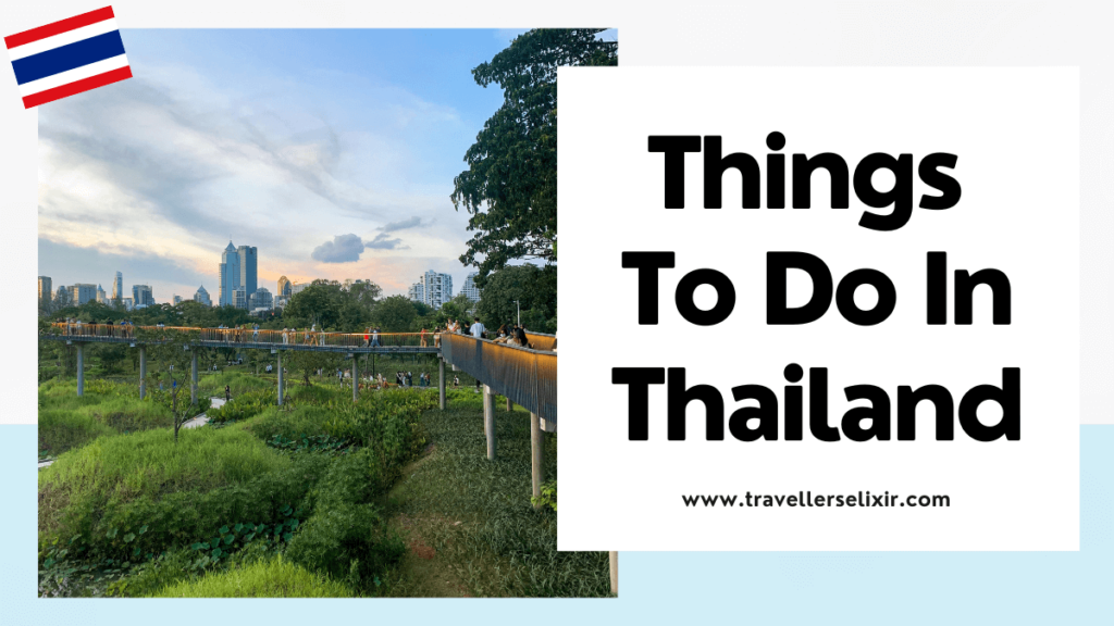 Thailand bucket list - featured image