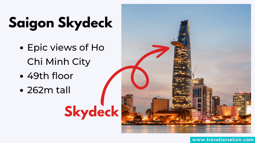Key things to know about the Saigon Skydeck in Ho Chi Minh City.