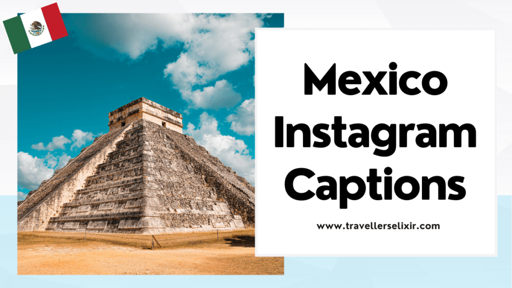 Mexico Instagram captions - featured image