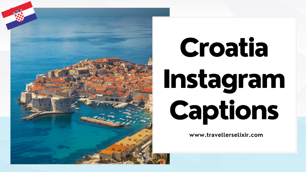 Croatia Instagram captions - featured image