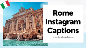 Rome Instagram captions - featured image