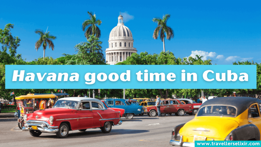 Funny Cuba pun - Havana good time in Cuba.