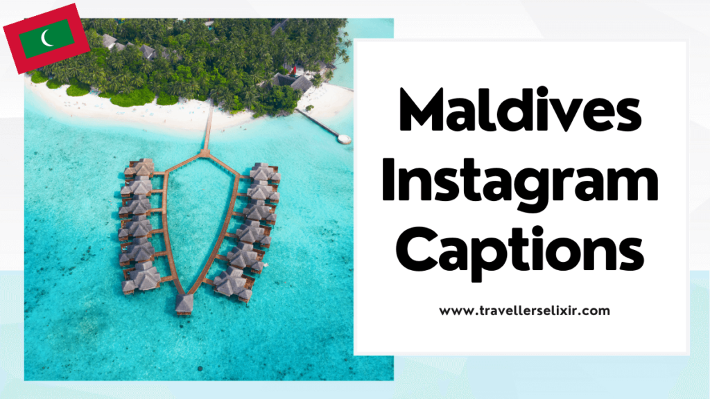 Maldives Instagram Captions - featured image
