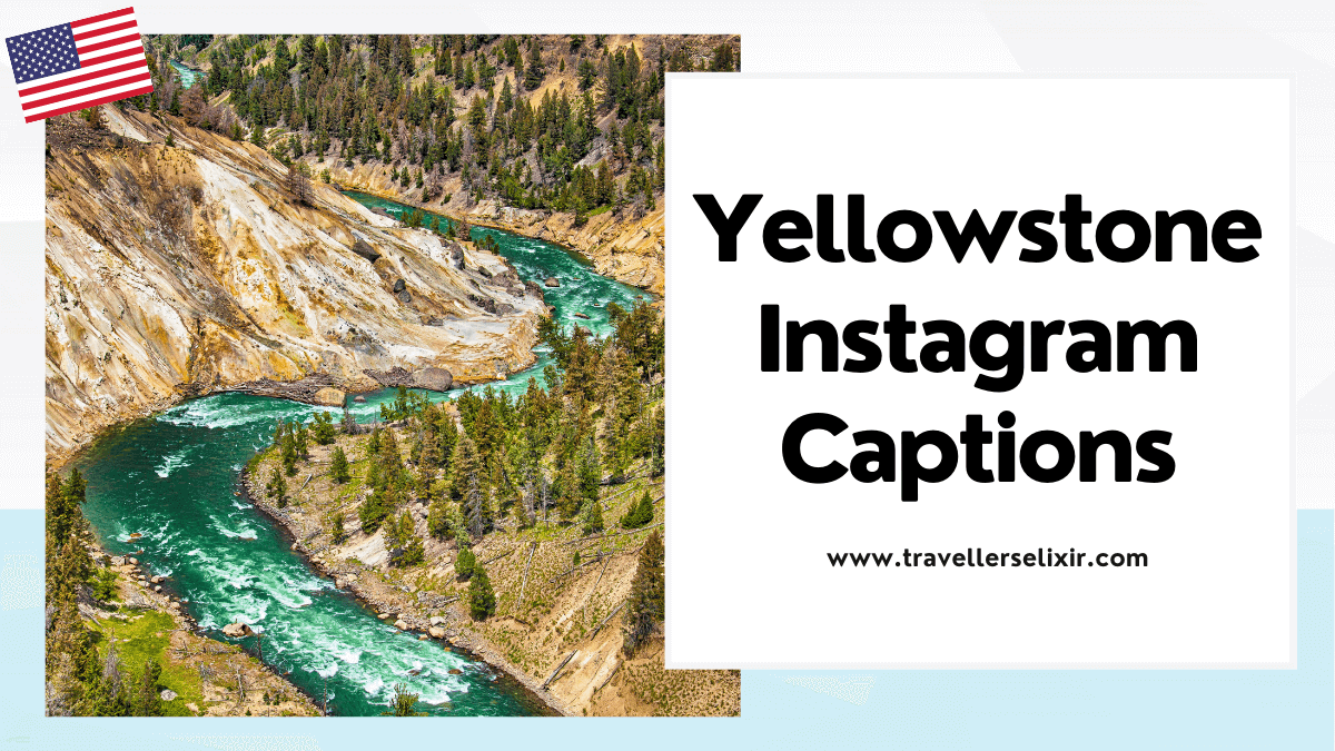 Yellowstone Instagram captions - featured image