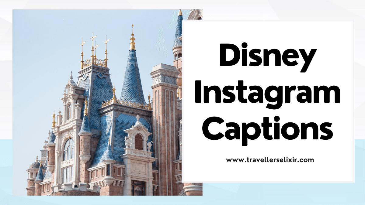 Disney World Instagram captions - featured image