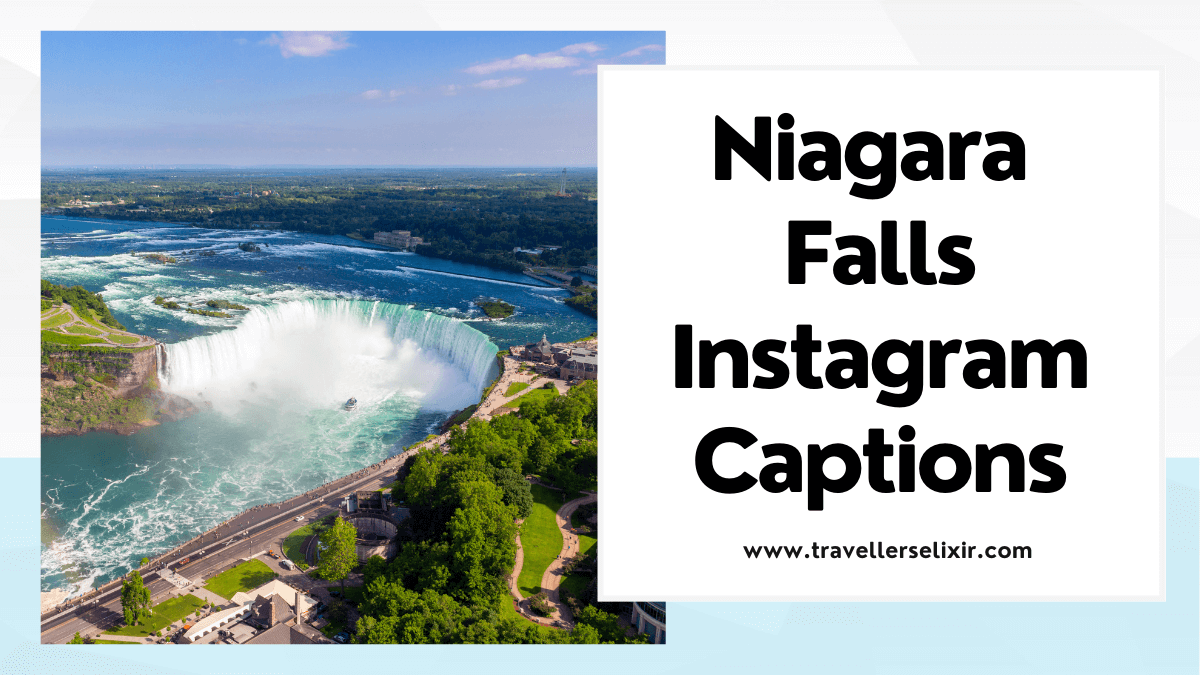 Niagara Falls Instagram captions - featured image