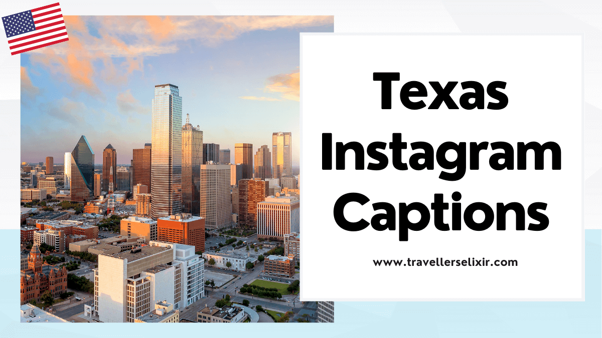 Texas Instagram captions - featured image