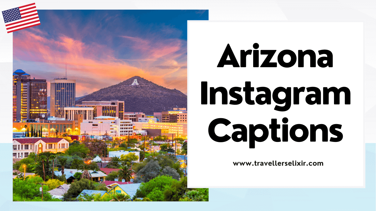 Arizona Instagram captions - featured image