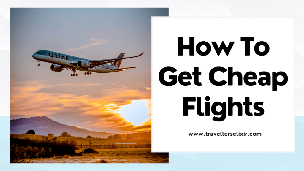 Tips for saving money on flights - featured image