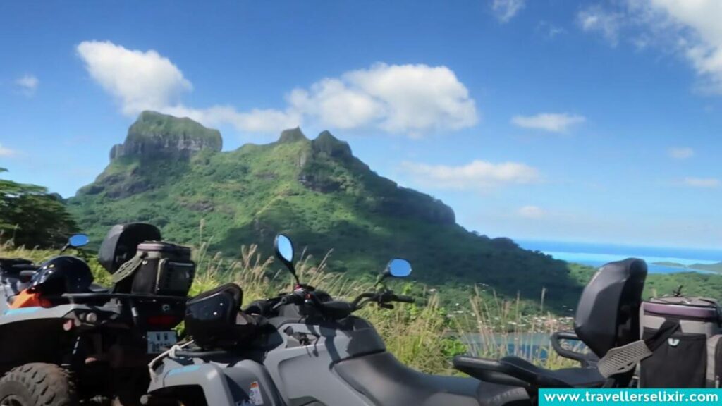 ATV tour of Bora Bora