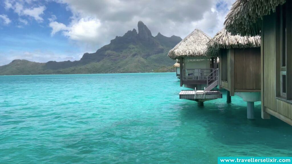 overwater bungalow at the Four Seasons