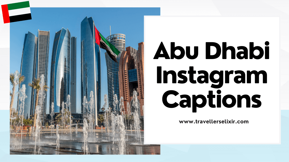 Abu Dhabi Instagram captions - featured image
