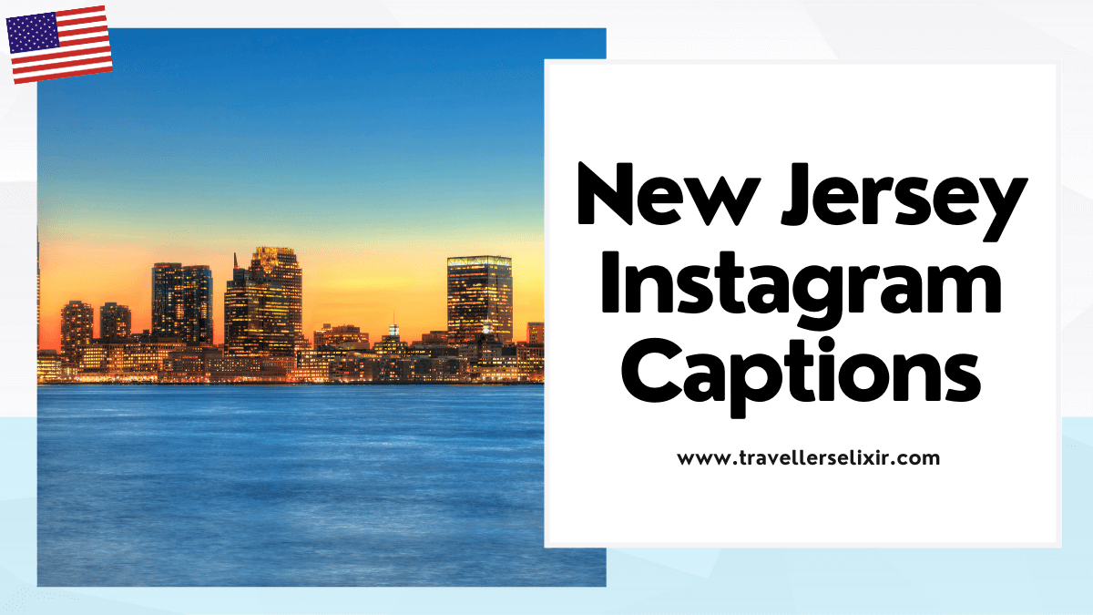 New Jersey Instagram captions - featured image