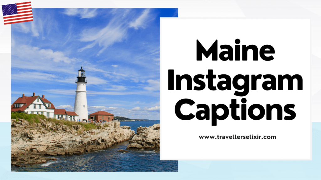 Maine Instagram captions - featured image