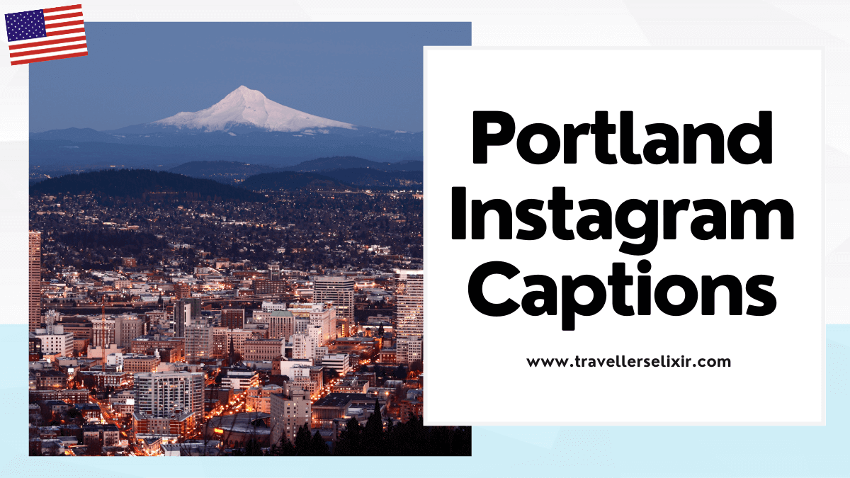 Portland Instagram captions - featured image
