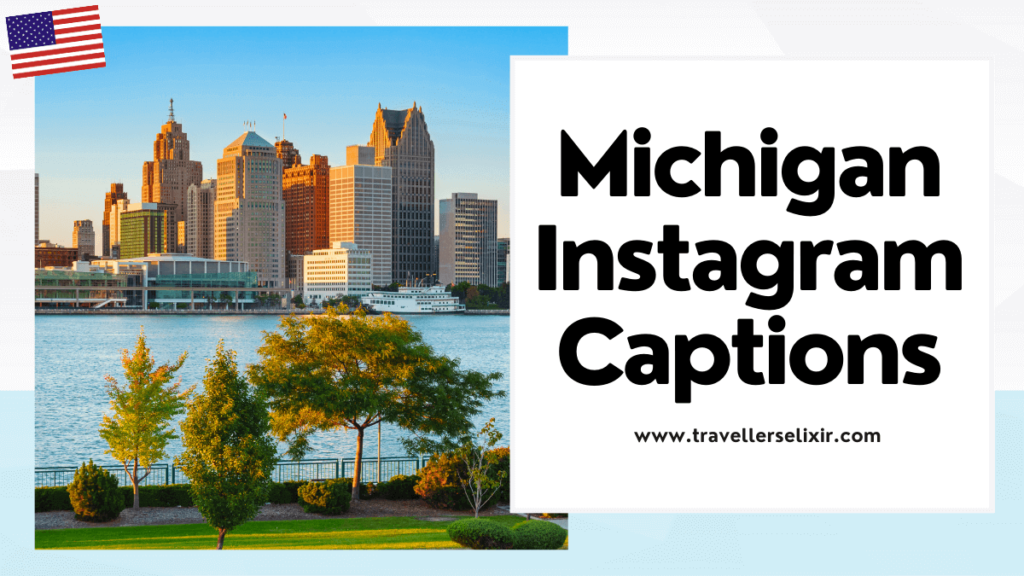 Michigan Instagram captions - featured image