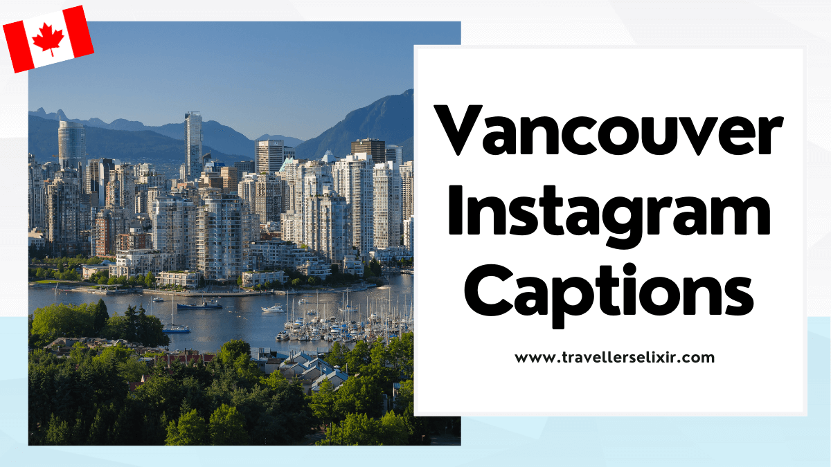 Vancouver Instagram captions - featured image