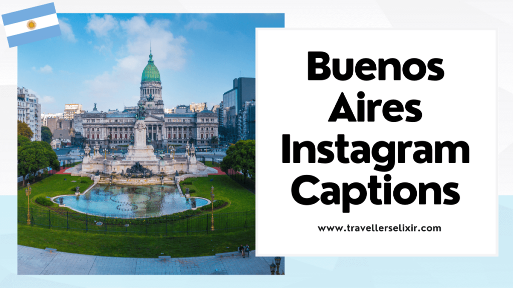 Buenos Aires Instagram captions - featured image