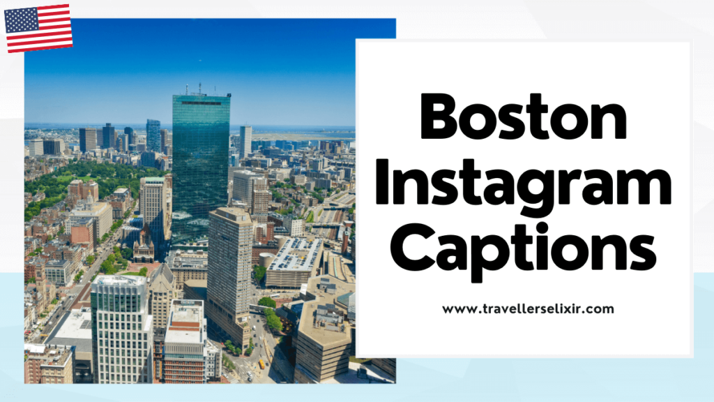 Boston Instagram captions - featured image