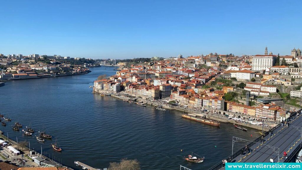 A photo I took from the Miradouro da Serra do Pilar viewpoint in Porto.